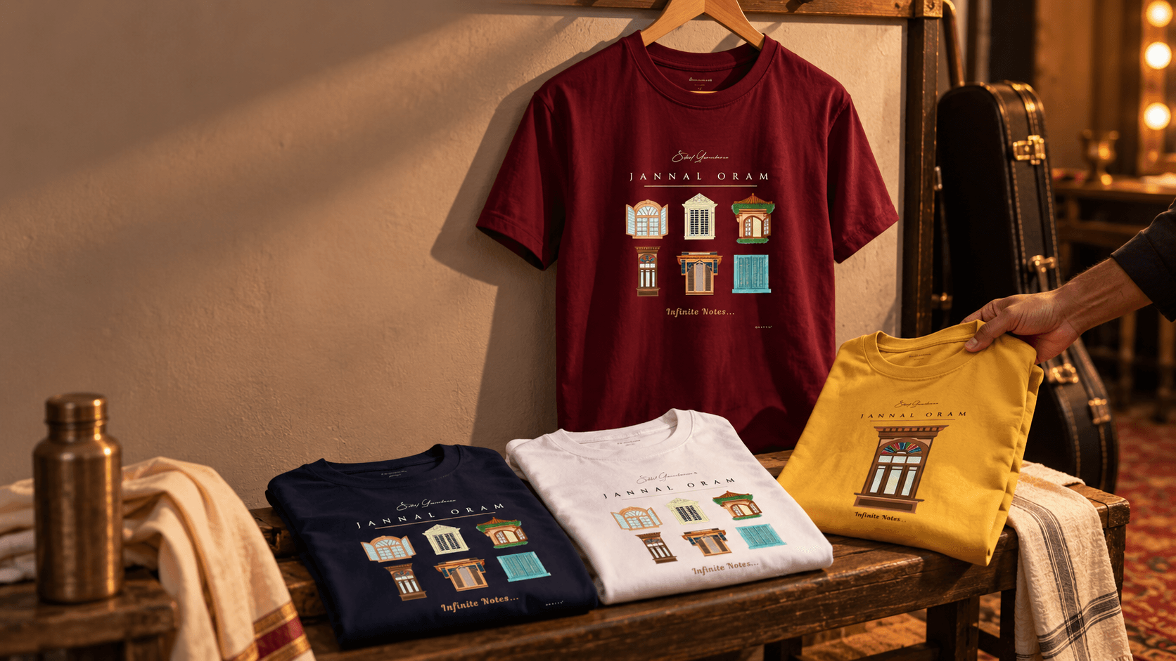 Jannal Oram performance merchandise