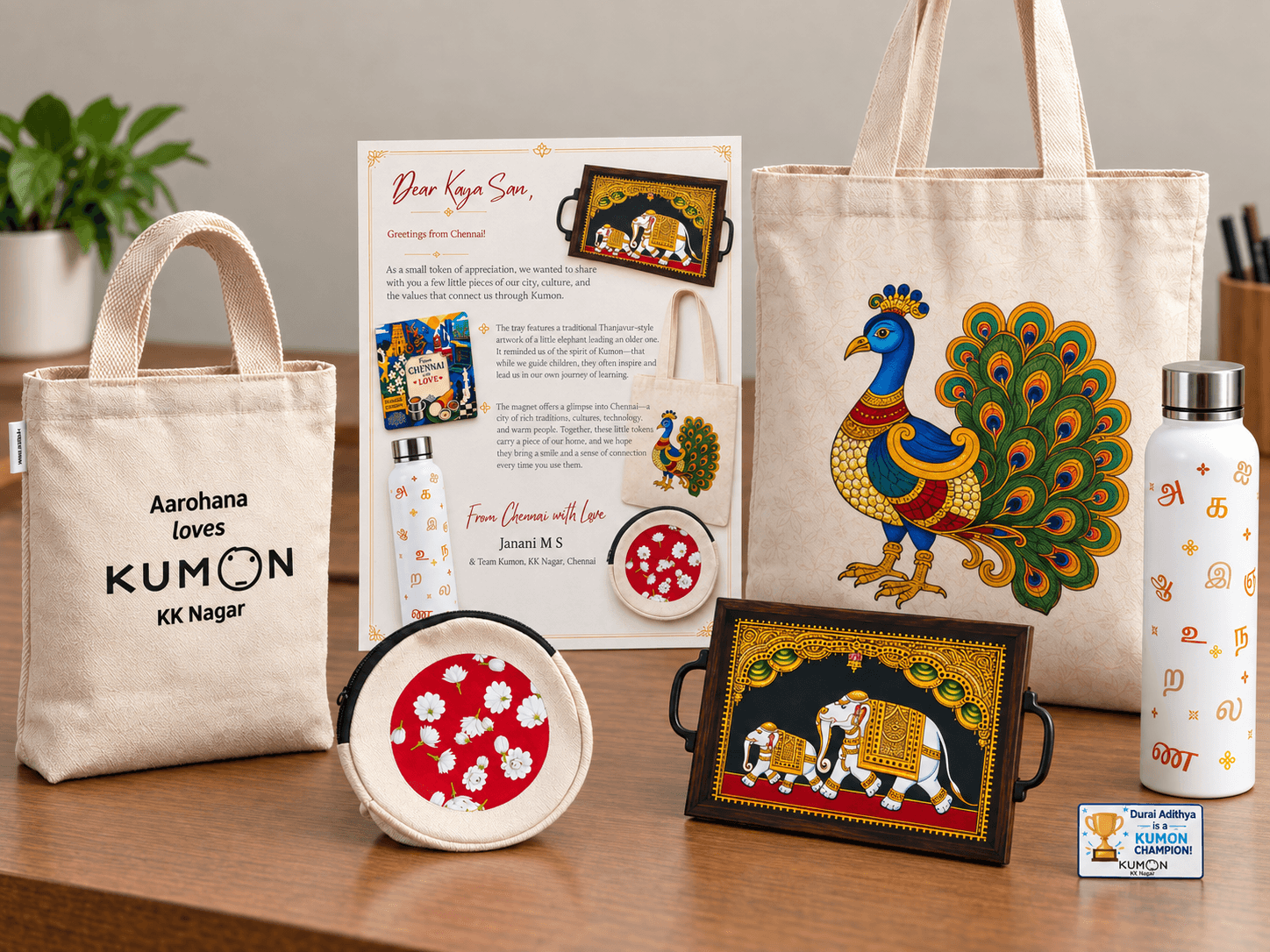 Kumon delegate gifting hamper