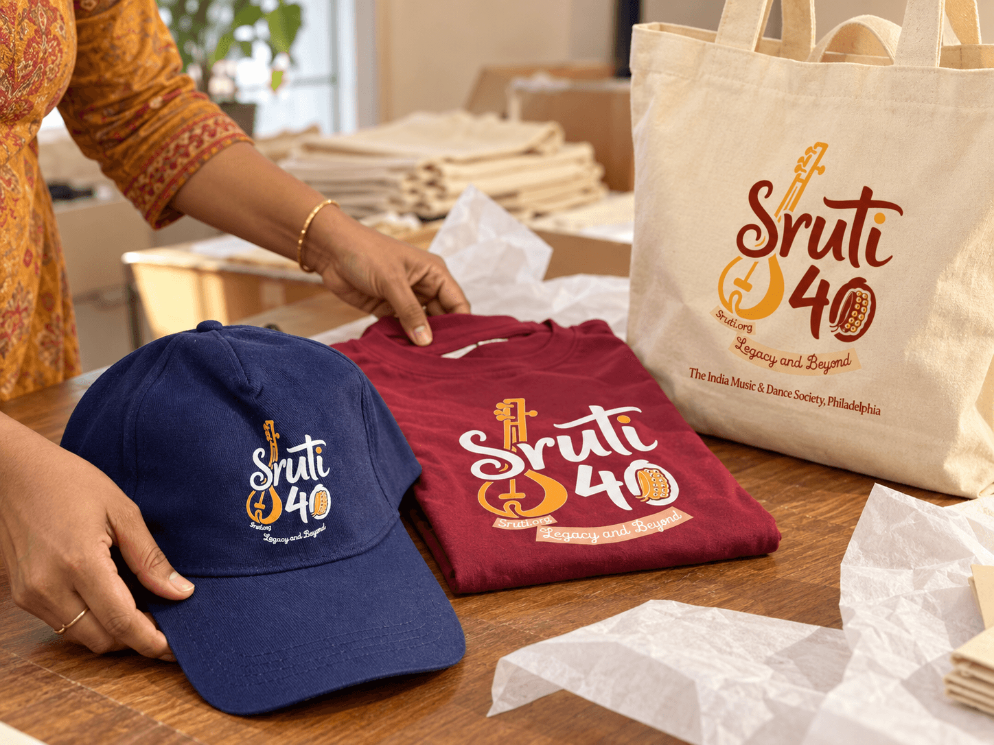 Sruti 40 commemorative creations