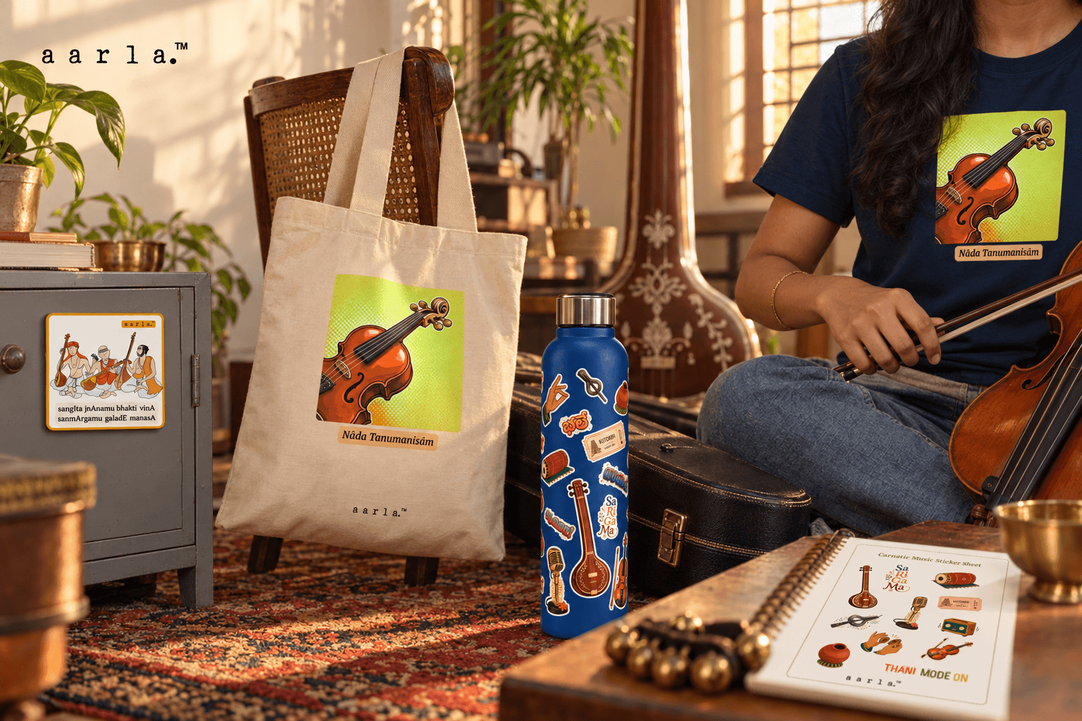 Merchandise and kits that carry a story